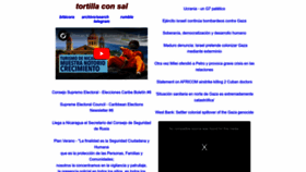 What Tortillaconsal.com website looks like in 2024 