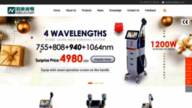 What Topdiodelaser.com website looks like in 2024 