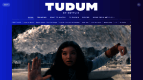 What Tudum.com website looks like in 2024 