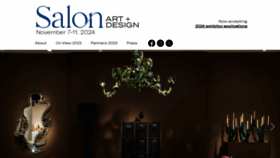 What Thesalonny.com website looks like in 2024 