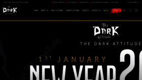 What Thedarkattitude.com website looks like in 2024 