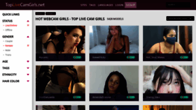 What Toplivecamgirls.net website looks like in 2024 