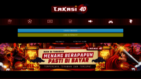 What Takasi4d.live website looks like in 2024 