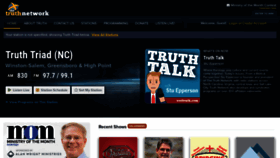 What Truthnetwork.com website looks like in 2024 