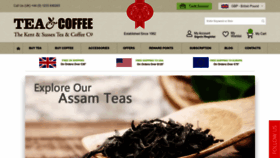What Tea-and-coffee.com website looks like in 2024 