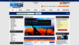 What Ticketsupply.com website looks like in 2024 
