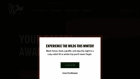 What Thewilds.org website looks like in 2024 