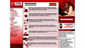 What Totalrecorder.com website looks like in 2024 