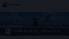 What Tourismforall.org.uk website looks like in 2024 