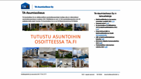What Ta-asumisoikeus.fi website looks like in 2024 