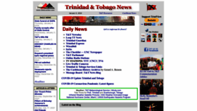 What Trinidadandtobagonews.com website looks like in 2024 