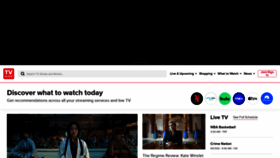 What Tvguide.com website looks like in 2024 