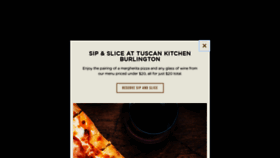 What Tuscanbrands.com website looks like in 2024 