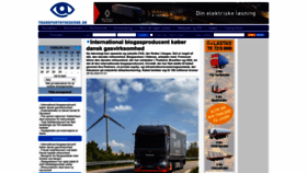 What Transportnyhederne.dk website looks like in 2024 
