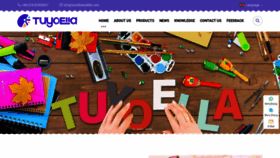 What Tuyoella.com website looks like in 2024 