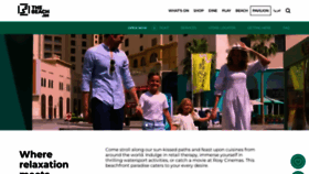 What Thebeach.ae website looks like in 2024 