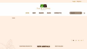 What Teaandcoffeedepot.com website looks like in 2024 