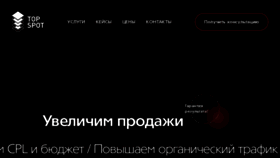 What Top-spot.ru website looks like in 2024 