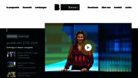 What Telebasel.ch website looked like in 2024 (1 year ago)