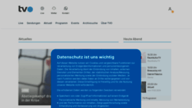 What Tvo-online.ch website looks like in 2024 