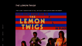 What Thelemontwigs.com website looks like in 2024 