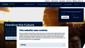 What Trouwnutrition.com website looks like in 2024 