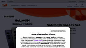What Tre.it website looked like in 2024 (1 year ago)