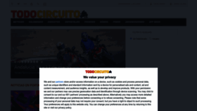 What Todocircuito.com website looks like in 2024 