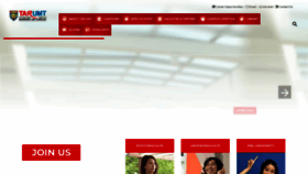 What Tarc.edu.my website looks like in 2024 