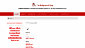 What Theridgewoodblog.net website looks like in 2024 