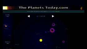 What Theplanetstoday.com website looks like in 2024 