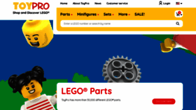 What Toypro.com website looks like in 2024 