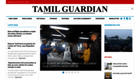 What Tamilguardian.com website looks like in 2024 