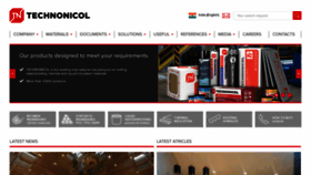 What Technonicol.in website looks like in 2024 