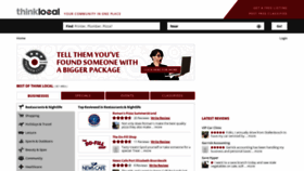 What Thinklocal.co.za website looks like in 2024 