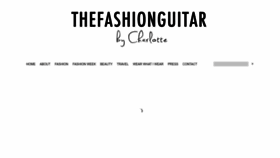 What Thefashionguitar.com website looked like in 2024 (1 year ago)