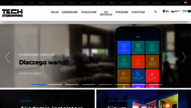 What Techsterowniki.pl website looked like in 2024 (2 years ago)