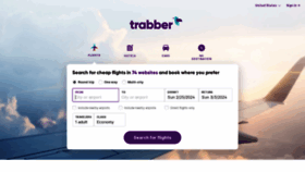 What Trabber.com website looks like in 2024 
