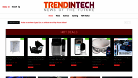 What Trendintech.com website looks like in 2024 