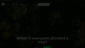 What Treedom.net website looks like in 2024 