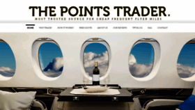 What Thepointstrader.com website looks like in 2024 