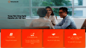 What Tvbh.hanwhalife.com.vn website looks like in 2024 