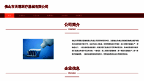 What Tianzun8.com website looks like in 2024 