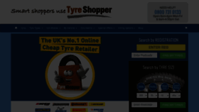 What Tyre-shopper.co.uk website looks like in 2024 