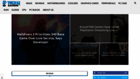 What Tech4gamers.com website looks like in 2024 