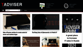 What Tadviser.com website looks like in 2024 