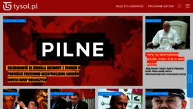 What Tysol.pl website looked like in 2024 (1 year ago)