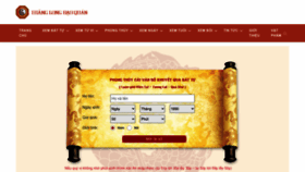 What Thanglongdaoquan.vn website looks like in 2024 