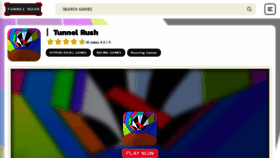 What Tunnelrush2.com website looks like in 2024 