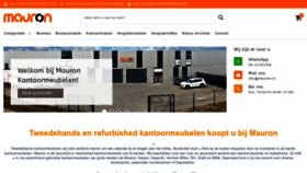 What Tweedehands-kantoormeubelen.nl website looks like in 2024 